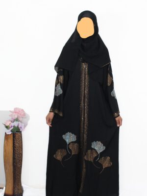 Abaya met zip