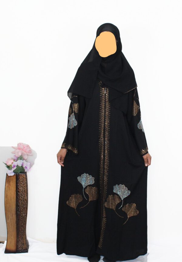 Abaya met zip