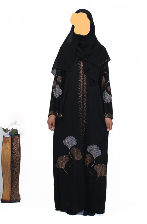 Abaya met zip