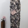 Crème hijab met jurk