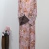Bruine hijab met jurk