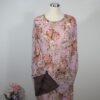 Bruine hijab met jurk