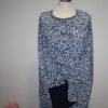 Donkerblauw hijab met jurk