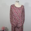 Roze hijab met jurk