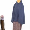 Grijze hijab met jurk