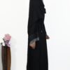 2 delige zilver open abaya