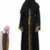 2 Delige goud open abaya